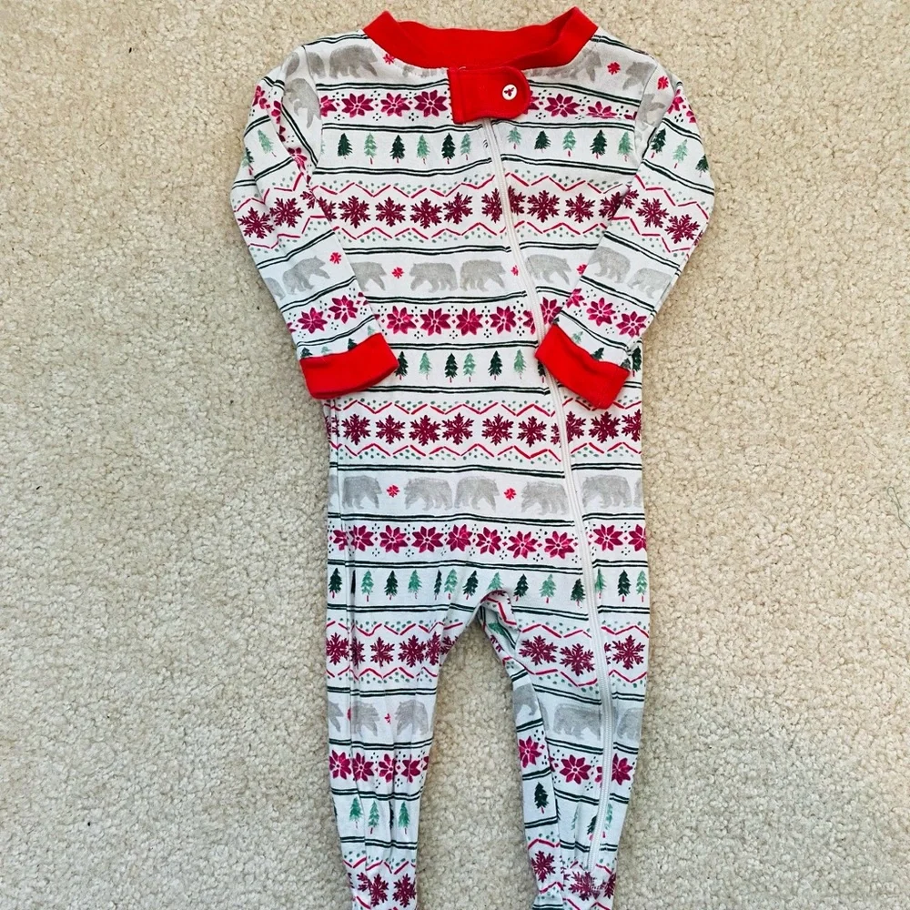 Burt’s Bees Footie Pajamas - Picture 1 of 3
